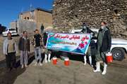 واکسیناسیون رایگان دامهای روستای قشلاق آقانجفی توسط دامپزشکی ملایر
